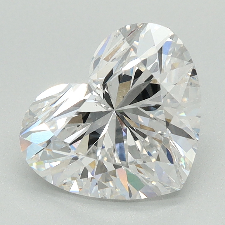 2.01 Carat Heart Cut Lab Diamond