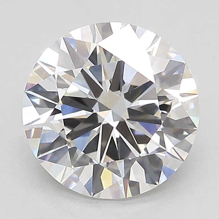 2.3 Carat Round Cut Lab Diamond