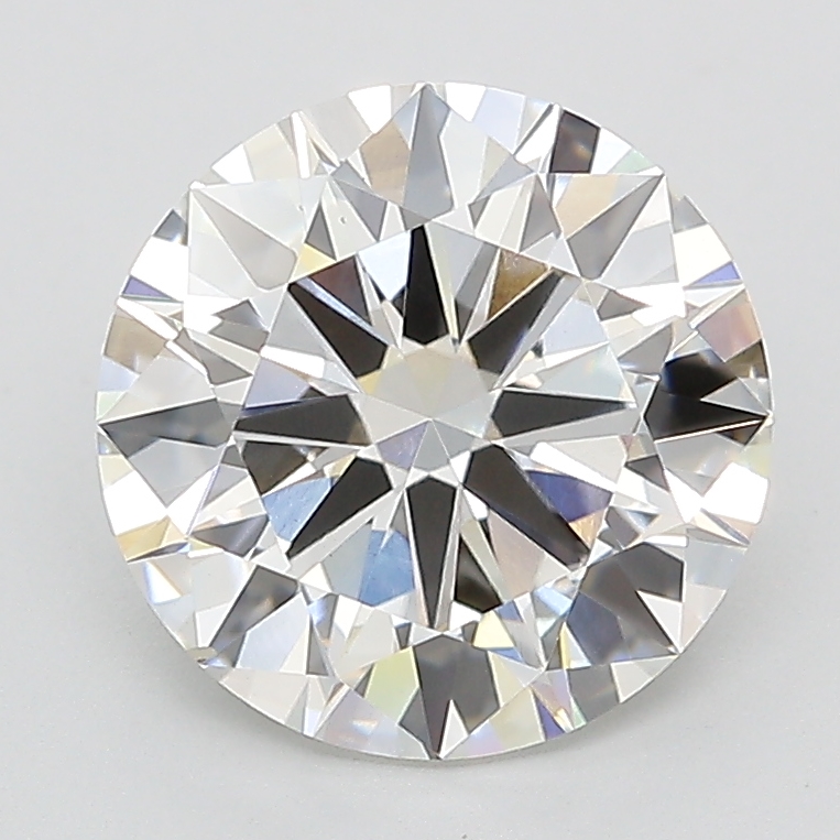 2.7 Carat Round Cut Lab Diamond