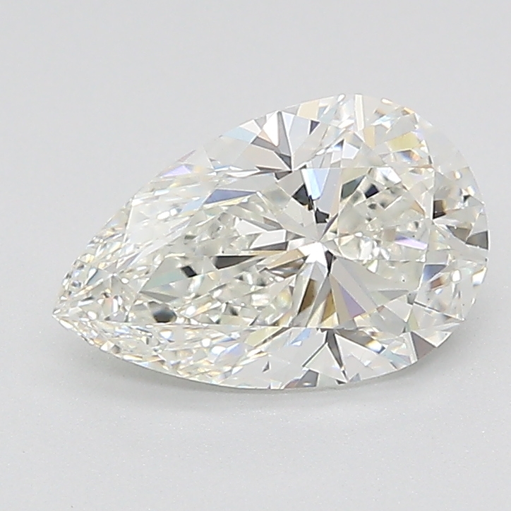 1.28 Carat Pear Cut Lab Diamond