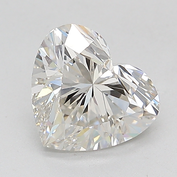 1.57 Carat Heart Cut Lab Diamond