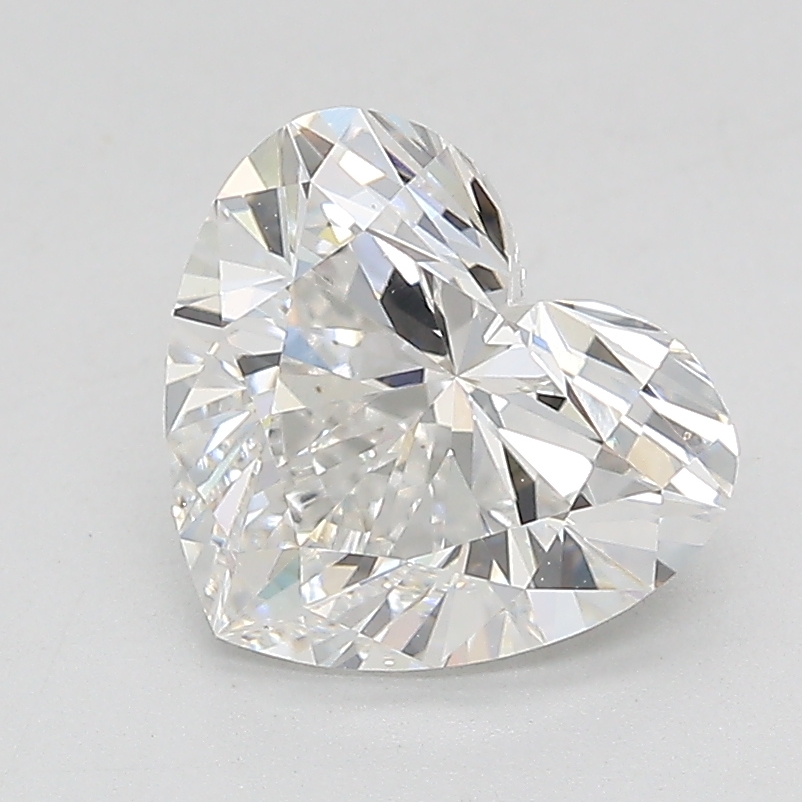 2.04 Carat Heart Cut Lab Diamond