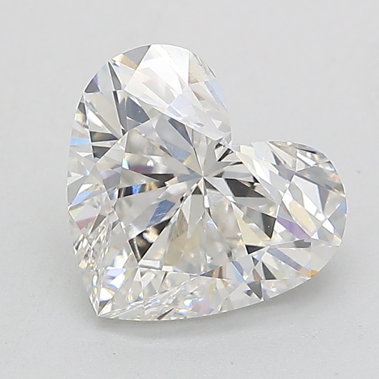 2.04 Carat Heart Cut Lab Diamond