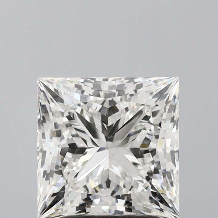 2.61 Carat Princess Cut Lab Diamond