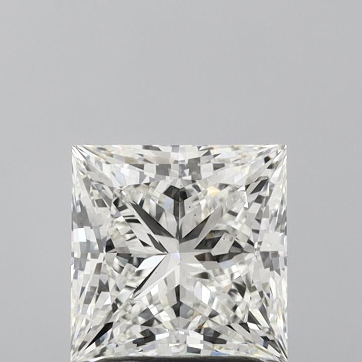 2.09 Carat Princess Cut Lab Diamond