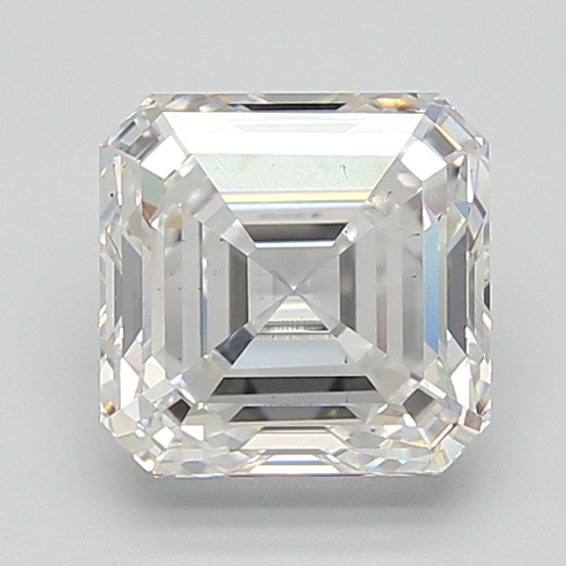 2.6 Carat Asscher Cut Lab Diamond