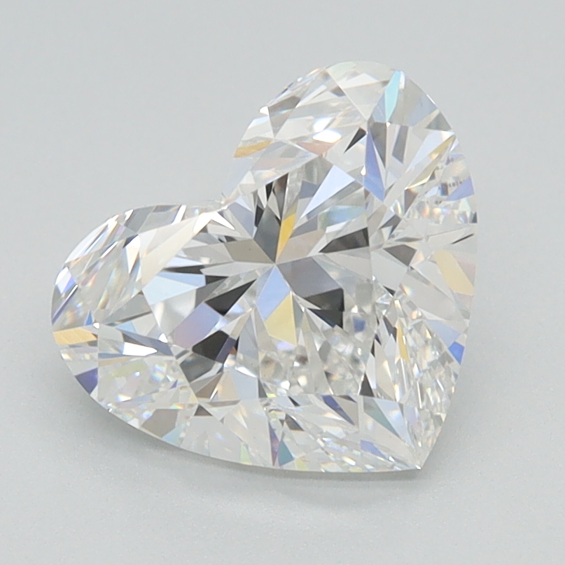 2 Carat Heart Cut Lab Diamond