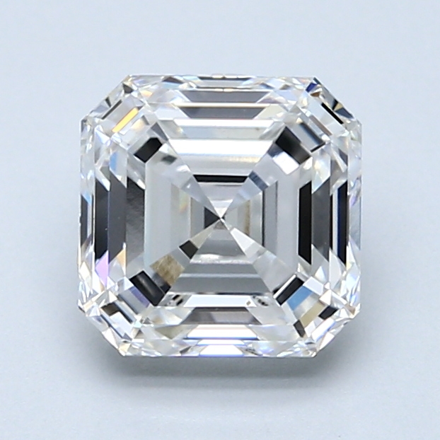 2.05 Carat Asscher Cut Lab Diamond