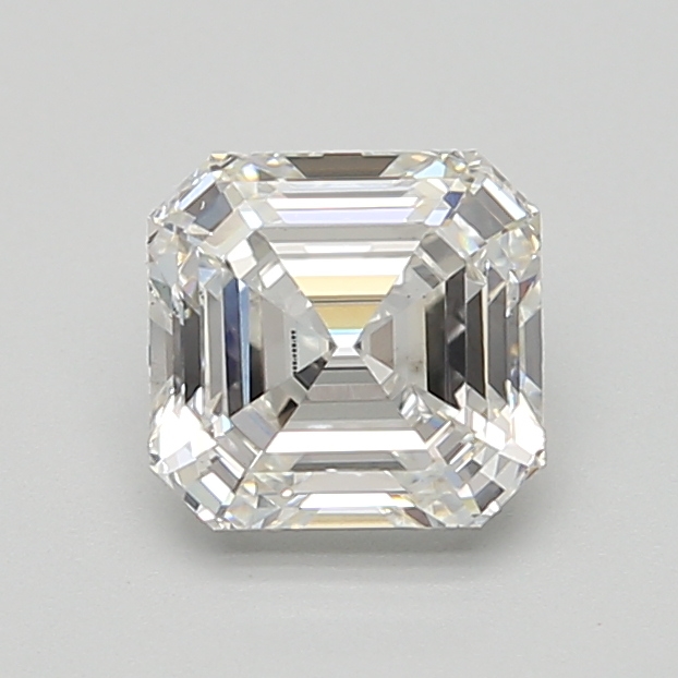 1.37 Carat Asscher Cut Lab Diamond