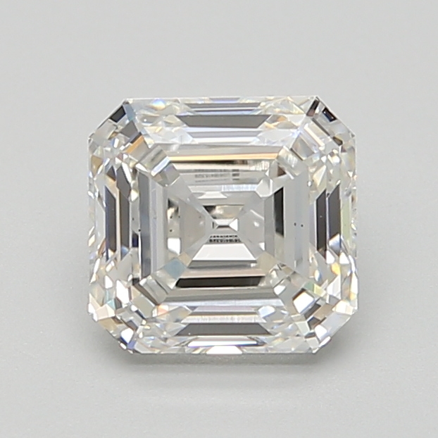 1.67 Carat Asscher Cut Lab Diamond