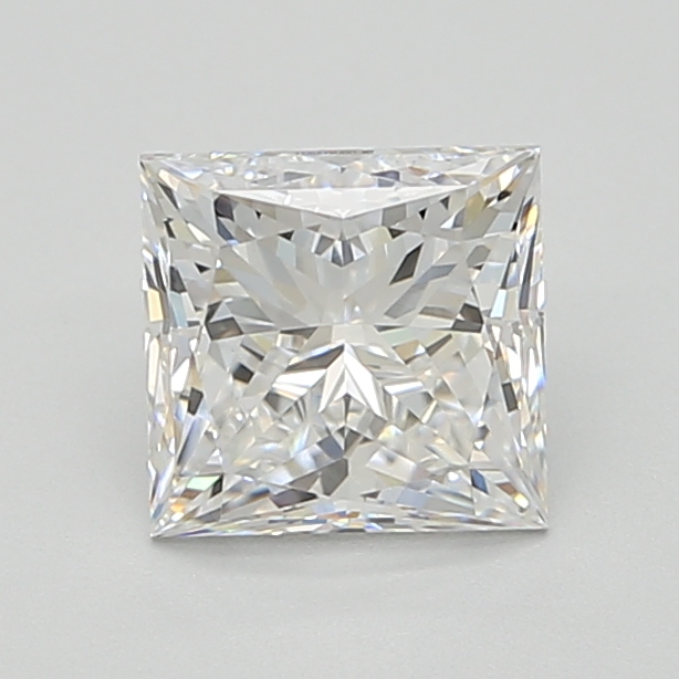 1.58 Carat Princess Cut Lab Diamond