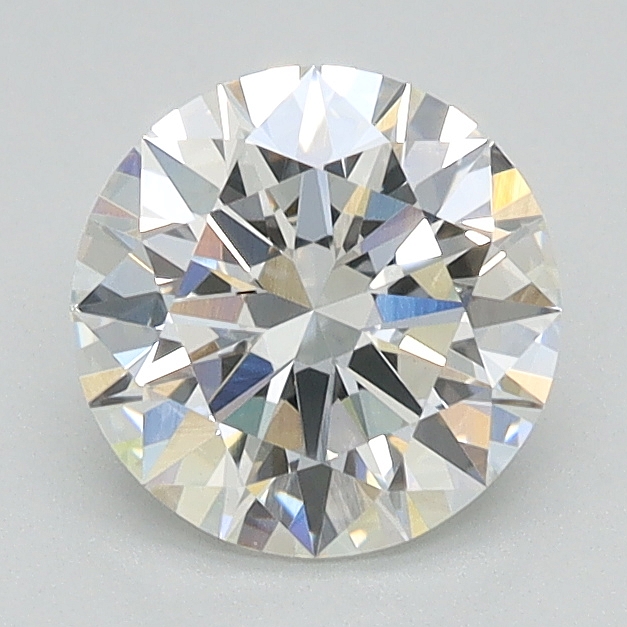 1.37 Carat Round Cut Lab Diamond