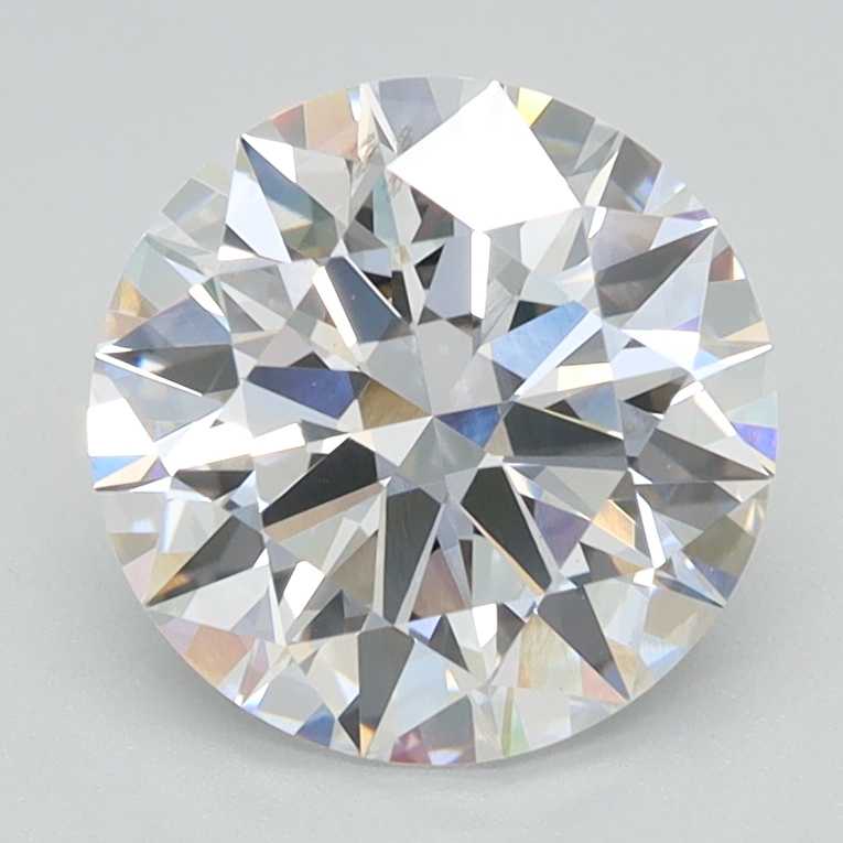 2.09 Carat Round Cut Lab Diamond