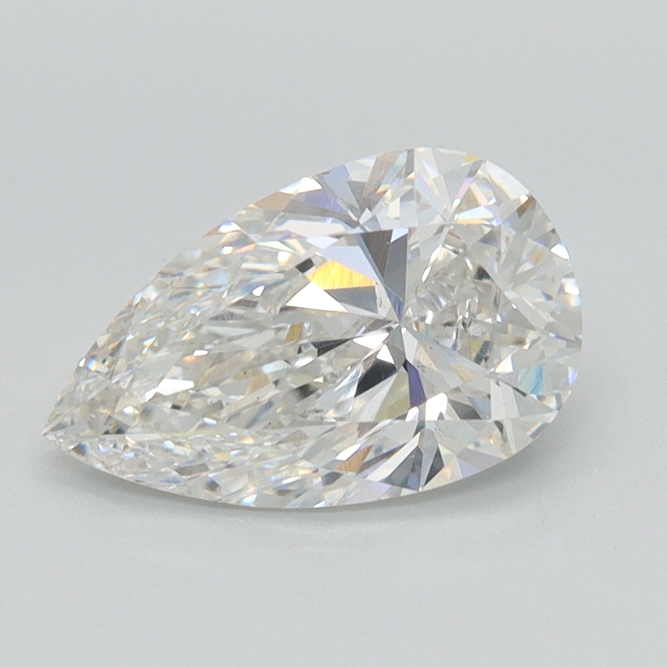 1.65 Carat Pear Cut Lab Diamond