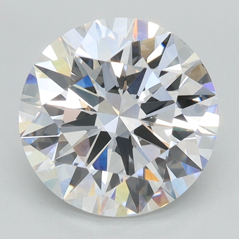 2.22 Carat Round Cut Lab Diamond