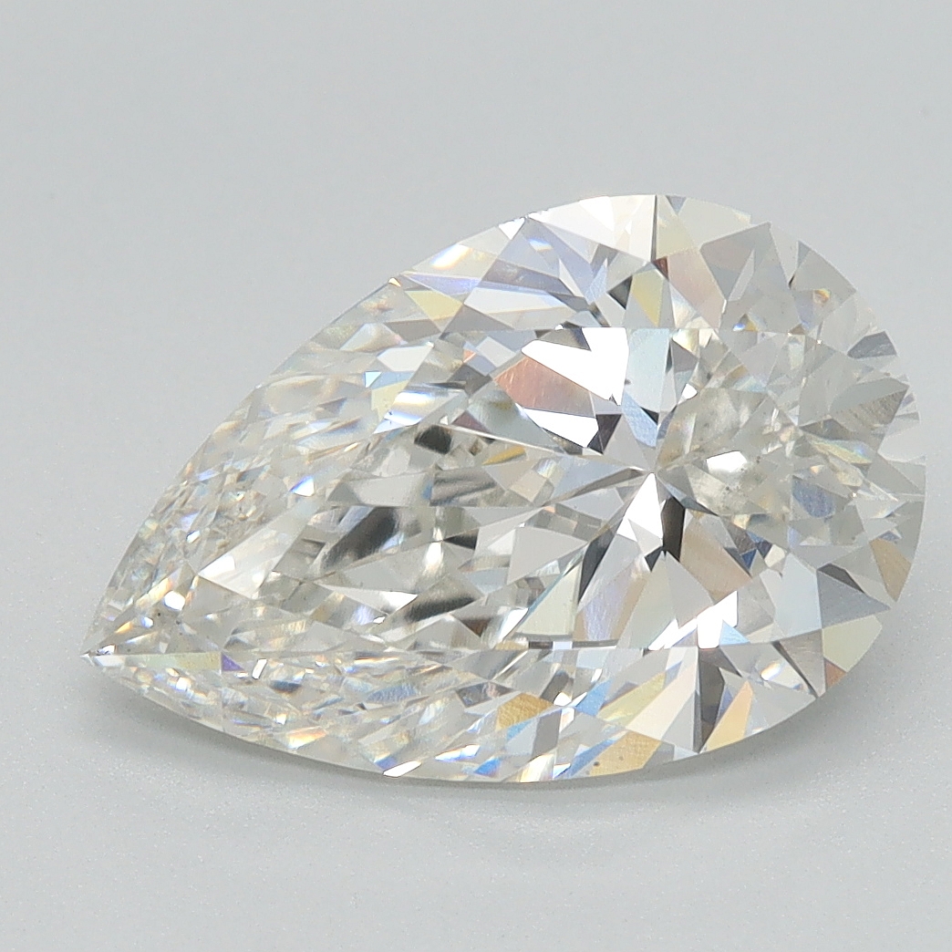 3.23 Carat Pear Cut Lab Diamond