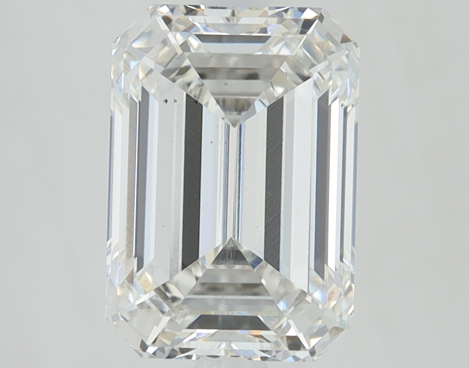 3.14 Carat Emerald Cut Lab Diamond