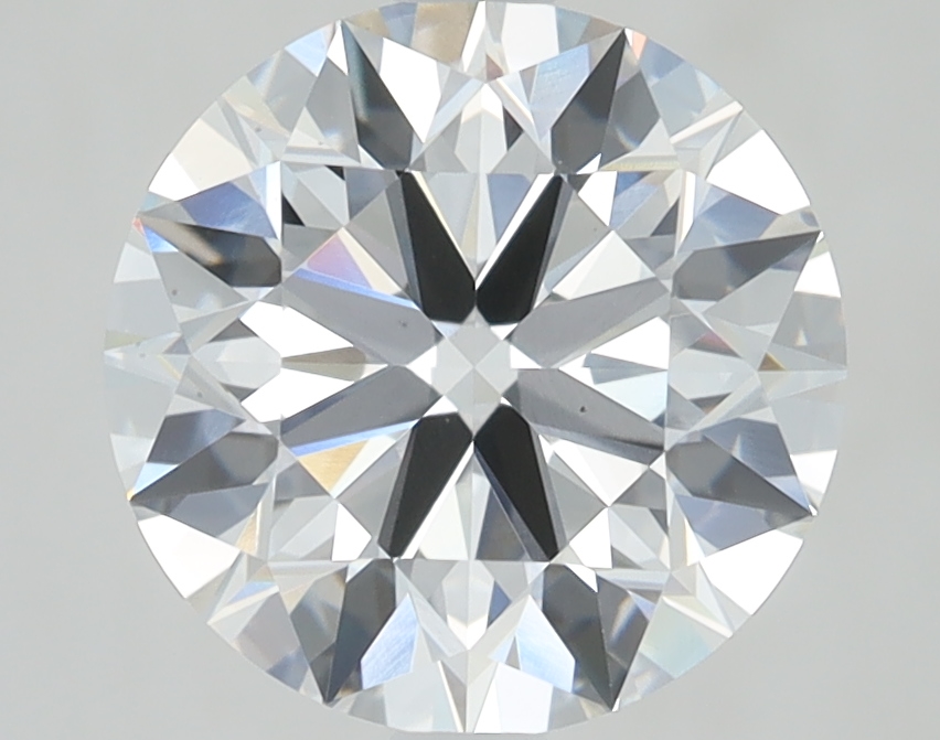 2.77 Carat Round Cut Lab Diamond