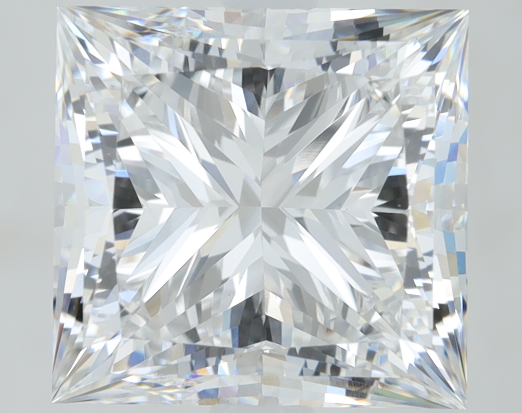 3.37 Carat Princess Cut Lab Diamond