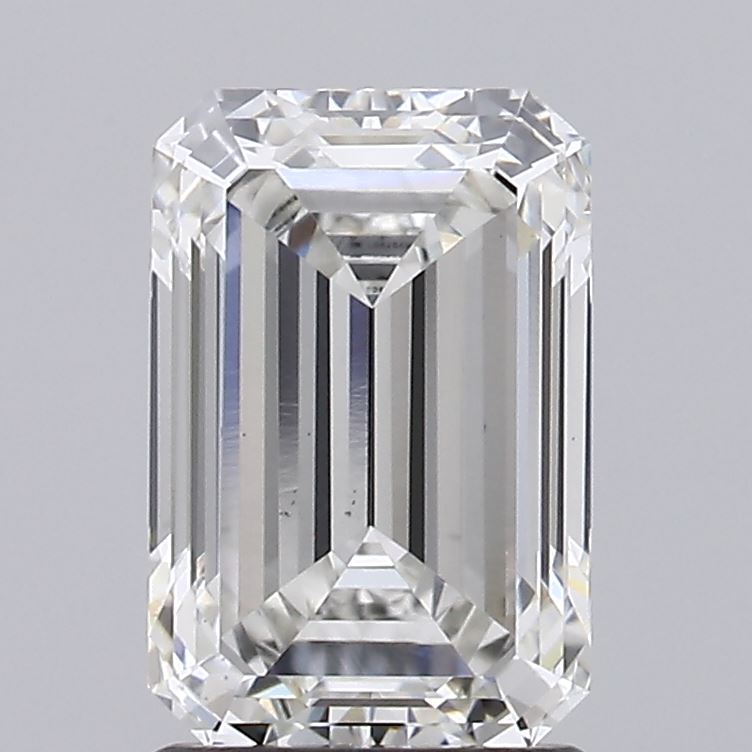 1.85 Carat Emerald Cut Lab Diamond