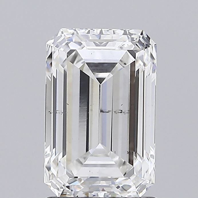 2.03 Carat Emerald Cut Lab Diamond