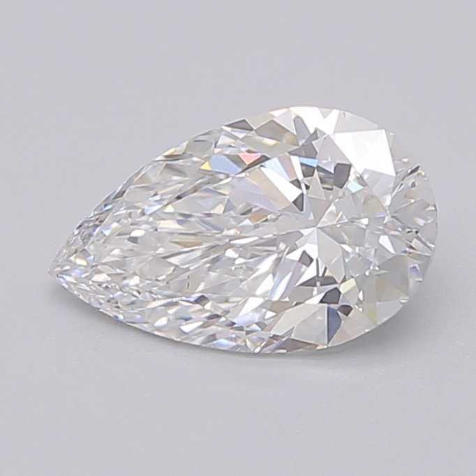 1.37 Carat Pear Cut Lab Diamond