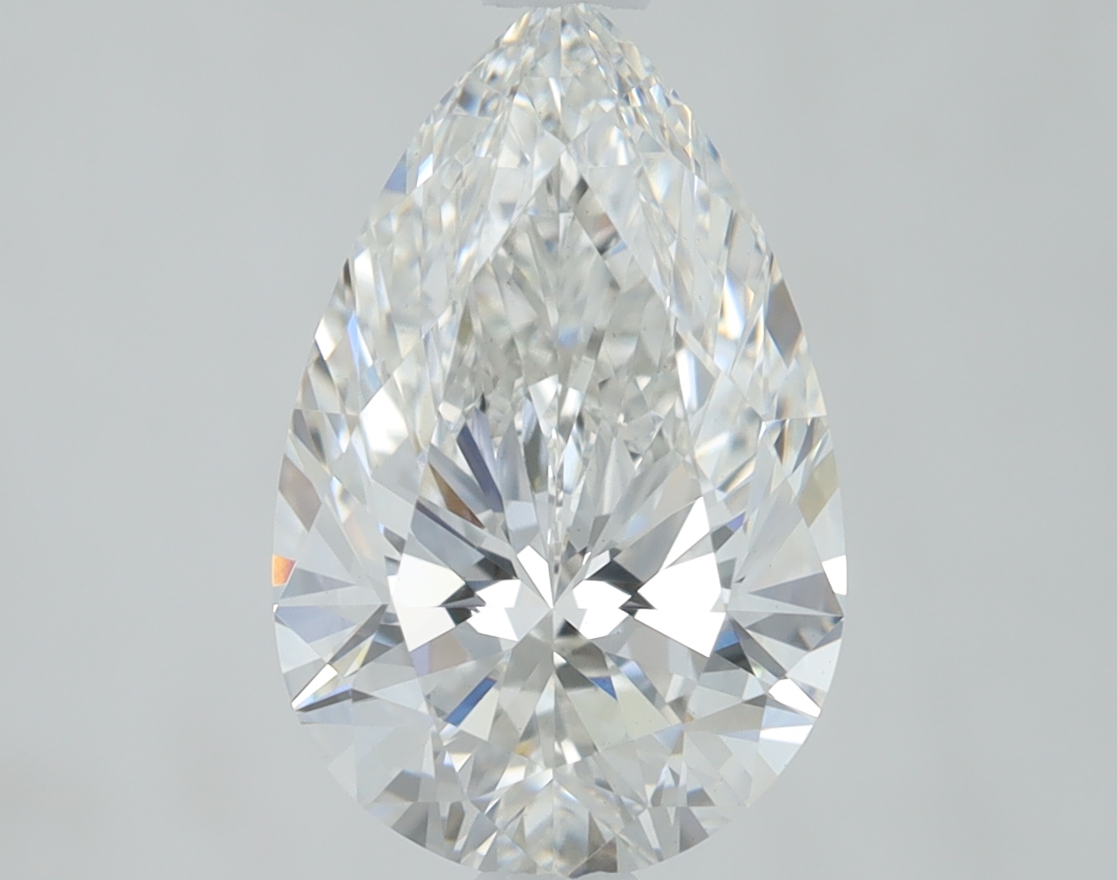 1.53 Carat Pear Cut Lab Diamond