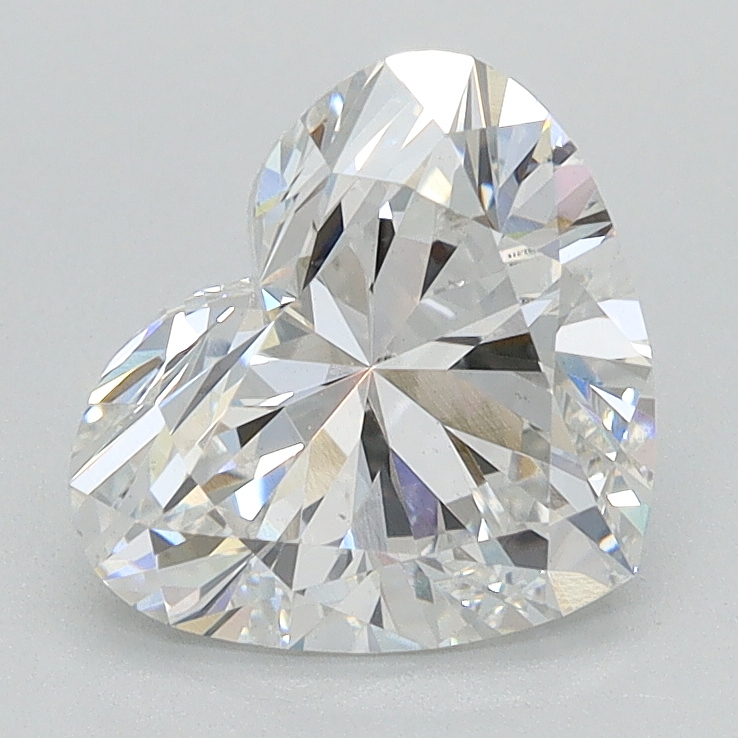 1.74 Carat Heart Cut Lab Diamond