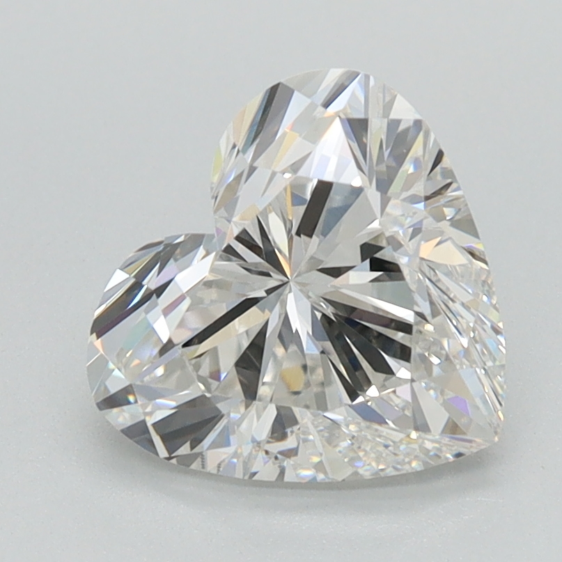 1.95 Carat Heart Cut Lab Diamond