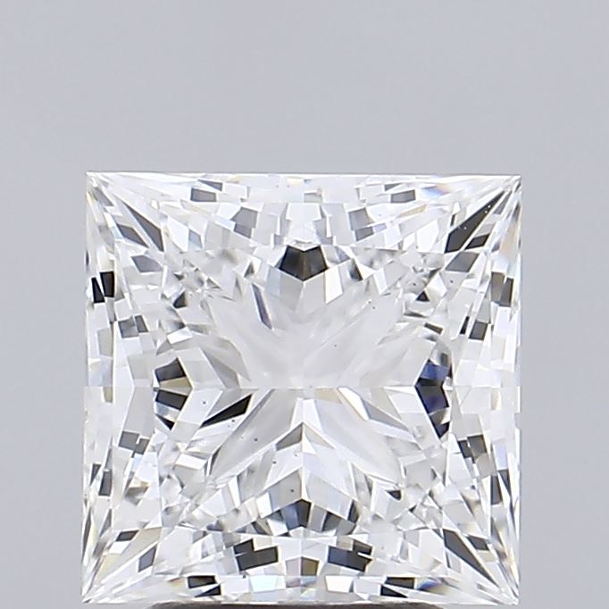 3.12 Carat Princess Cut Lab Diamond