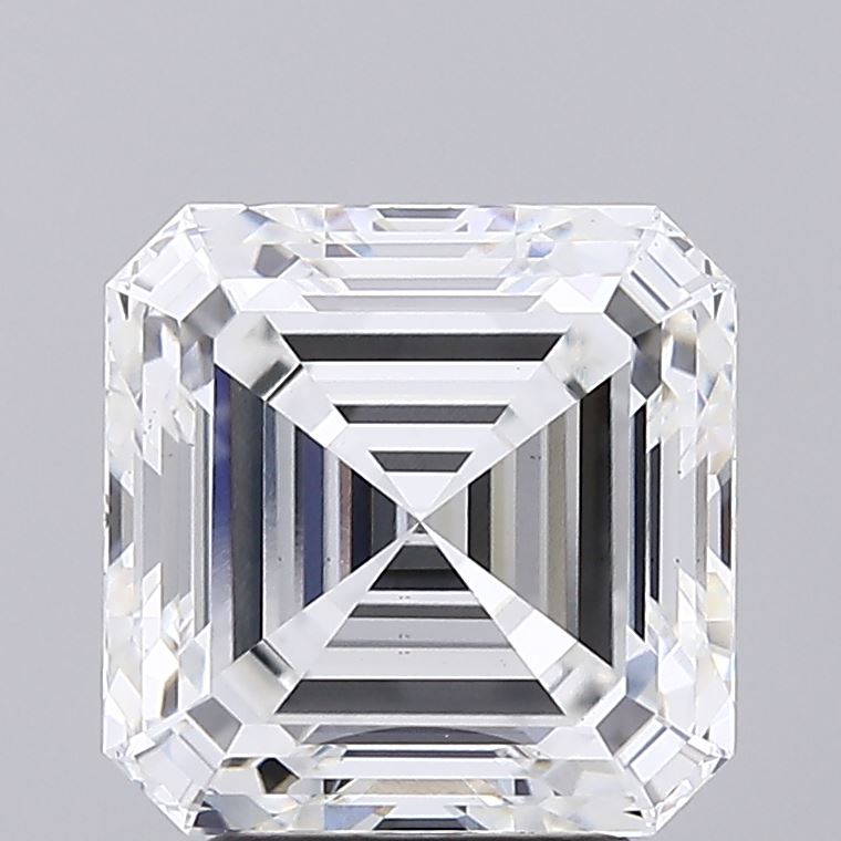 3.72 Carat Asscher Cut Lab Diamond