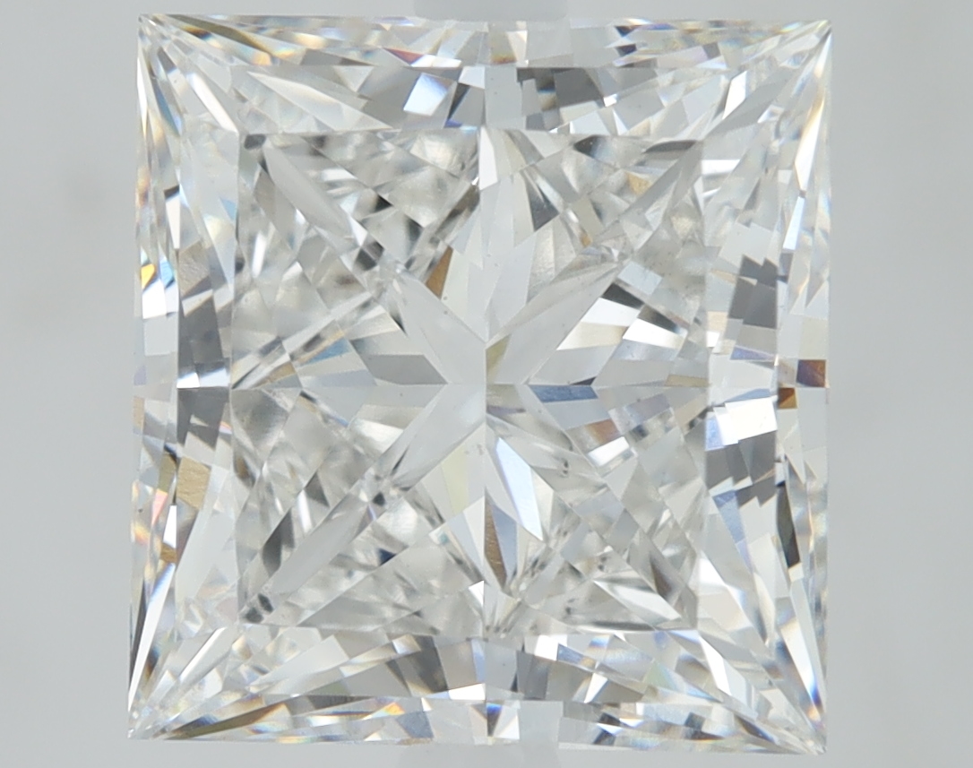 4.61 Carat Princess Cut Lab Diamond