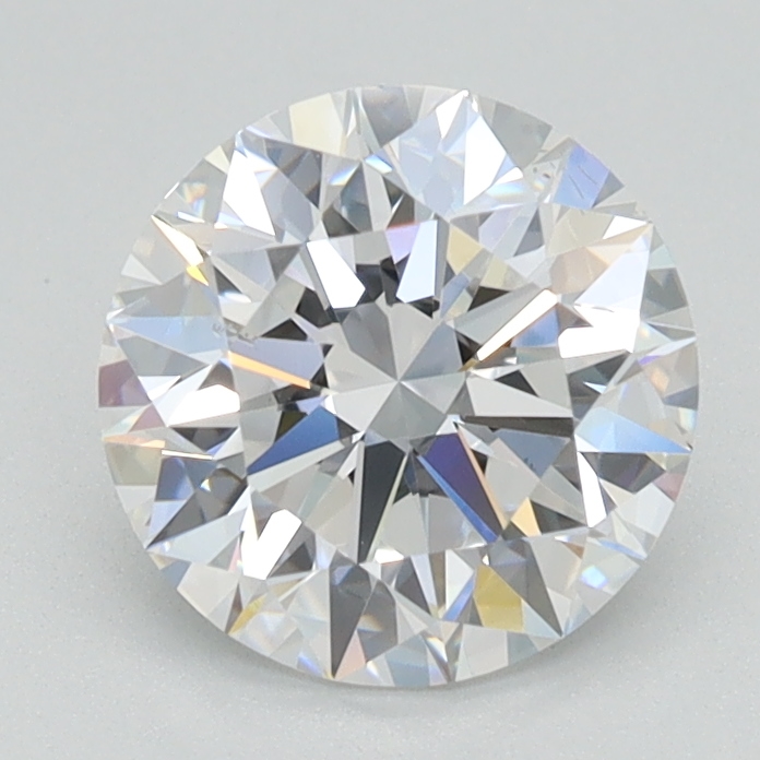 1.5 Carat Round Cut Lab Diamond