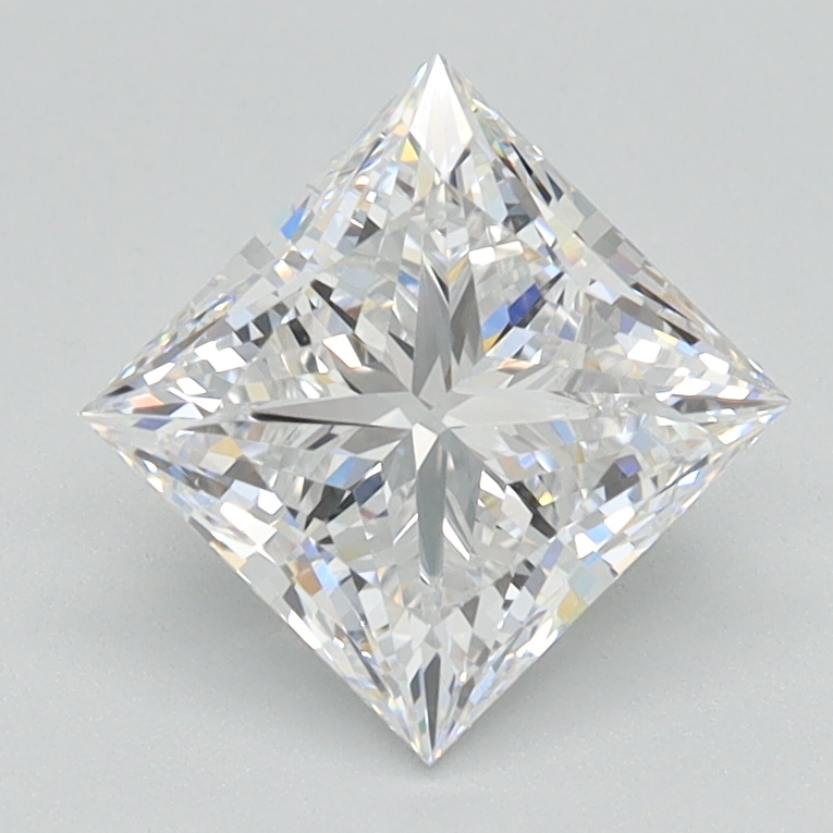 1.51 Carat Princess Cut Lab Diamond