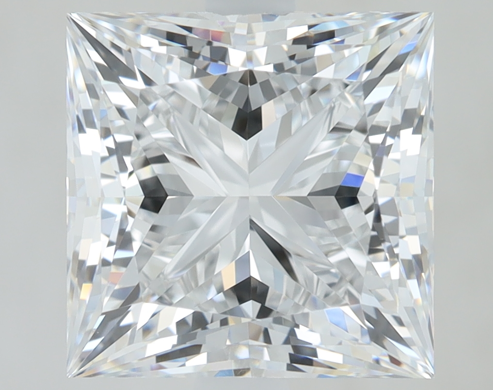 3.38 Carat Princess Cut Lab Diamond