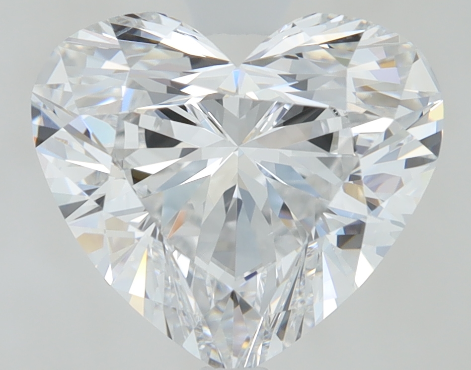 2.01 Carat Heart Cut Lab Diamond