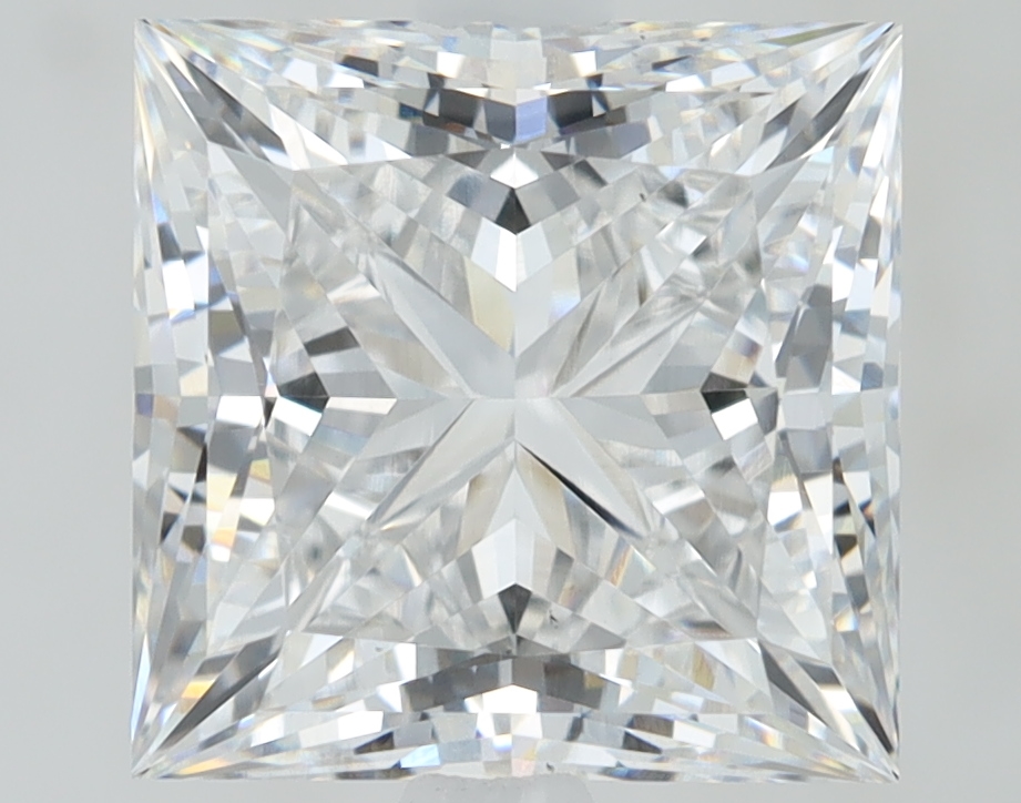 2.51 Carat Princess Cut Lab Diamond