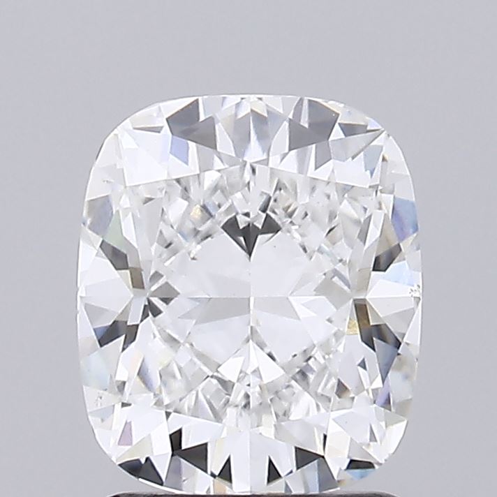 1.61 Carat Cushion Cut Lab Diamond