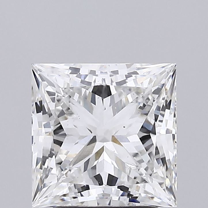 3.02 Carat Princess Cut Lab Diamond