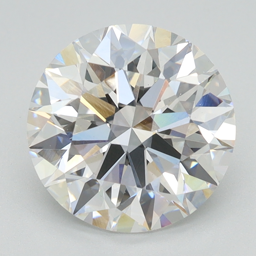 2.82 Carat Round Cut Lab Diamond