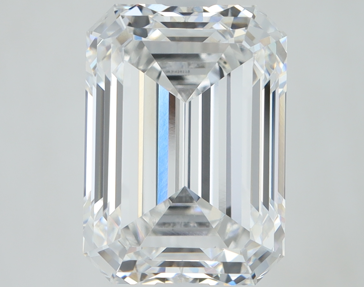 3.12 Carat Emerald Cut Lab Diamond