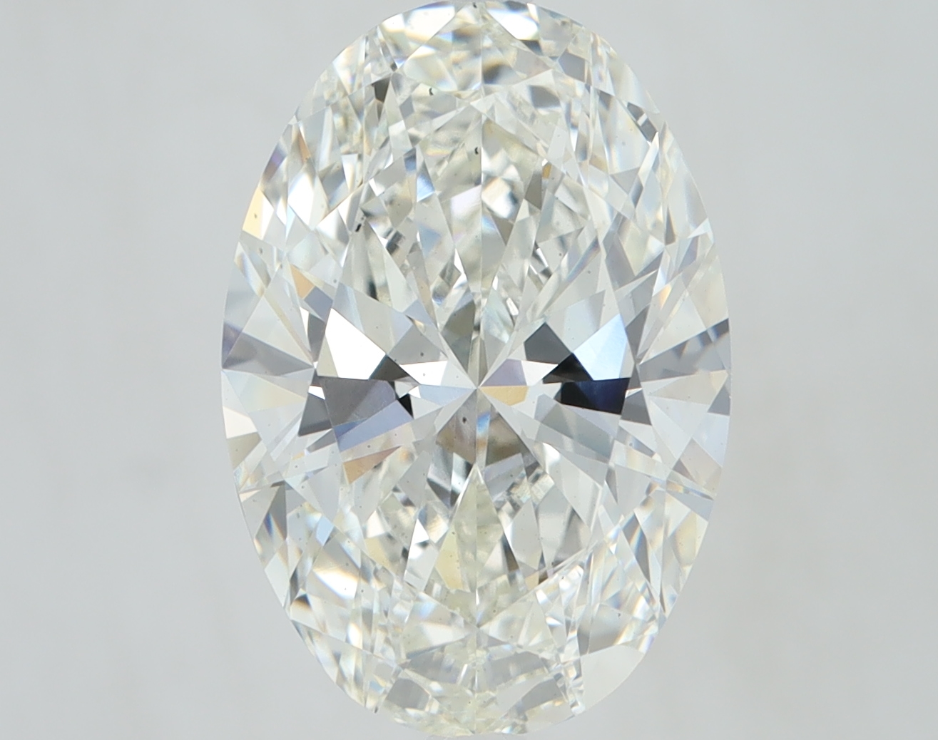 5.01 Carat Oval Cut Lab Diamond