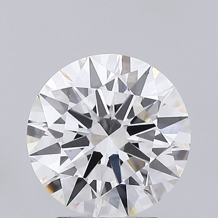 2.28 Carat Round Cut Lab Diamond