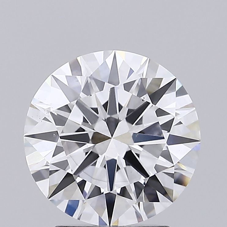 2.17 Carat Round Cut Lab Diamond