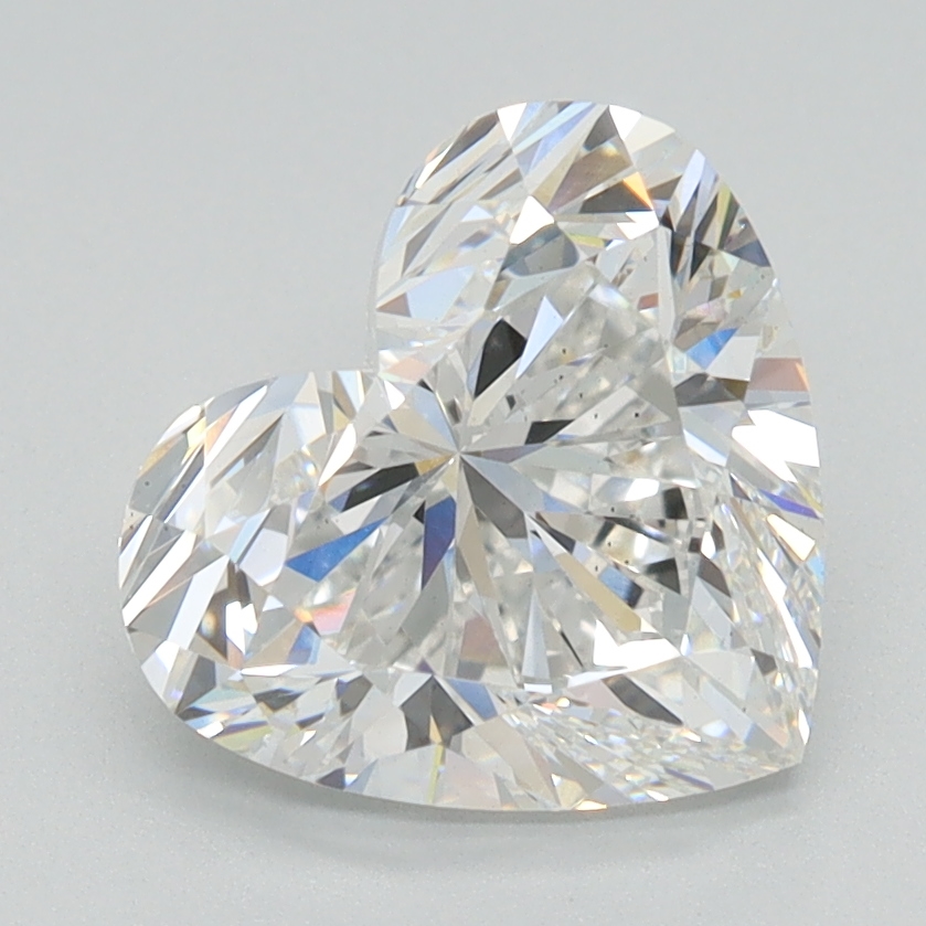 2.44 Carat Heart Cut Lab Diamond