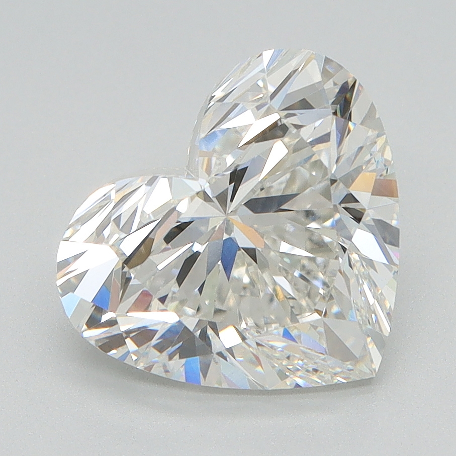 2.8 Carat Heart Cut Lab Diamond