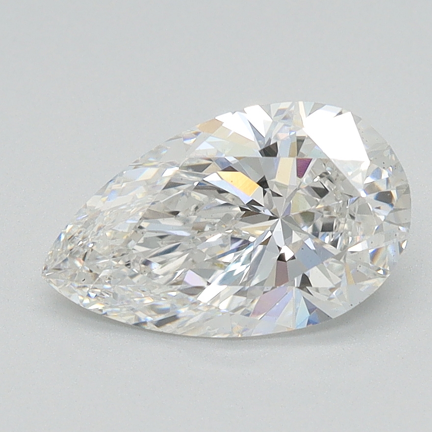 1.42 Carat Pear Cut Lab Diamond