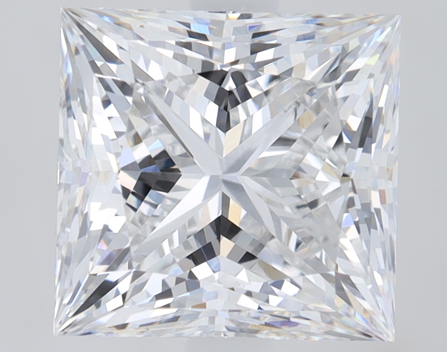 2.51 Carat Princess Cut Lab Diamond