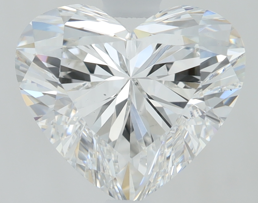 1.71 Carat Heart Cut Lab Diamond