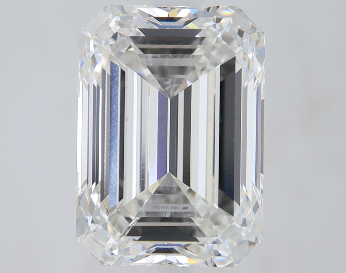 3.21 Carat Emerald Cut Lab Diamond